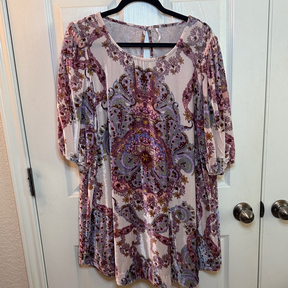 Free People Multicolor Paisley Tunic